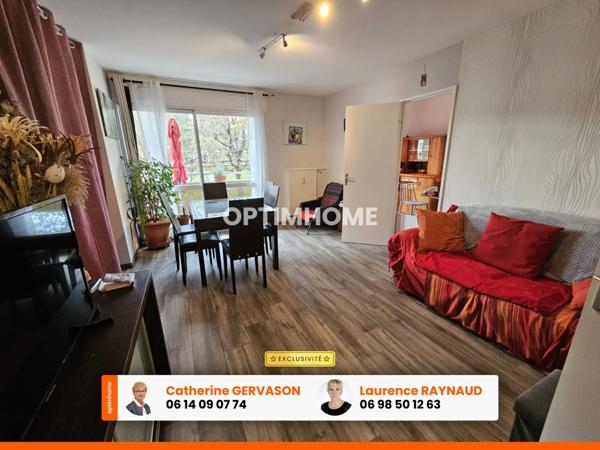 Appartement T3 lumineux- 2 chambres- Résidence Le Puy D'Anzelle - LEMPDES ( 63370)