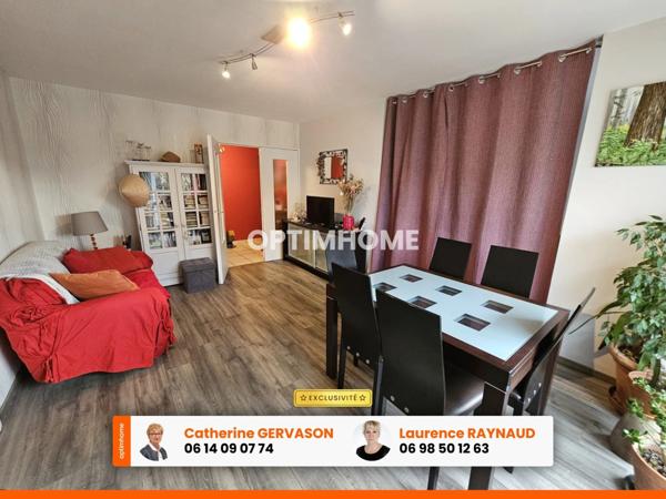 Appartement T3 lumineux- 2 chambres- Résidence Le Puy D'Anzelle - LEMPDES ( 63370)