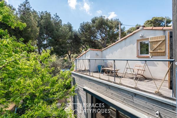 Maison de chasseur rénovée par architecte
