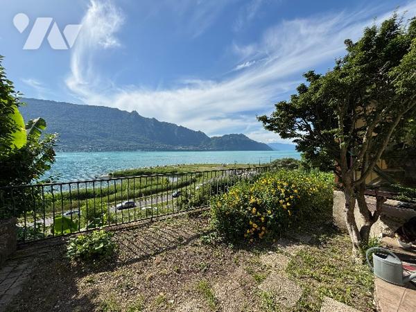 Maison de 95 m² à rénover avec vue exceptionnelle sur le lac du Bourget et parc de 3000 m².