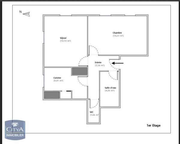 Appartement à vendre 2 pièces 49m² Annecy (74000)