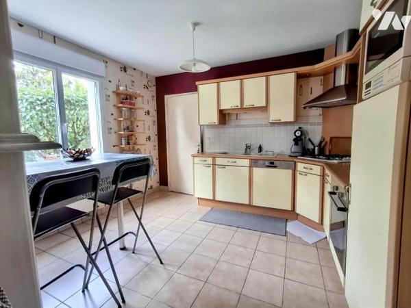Saint-Herblain pavillon 3 ch bureau et jardin