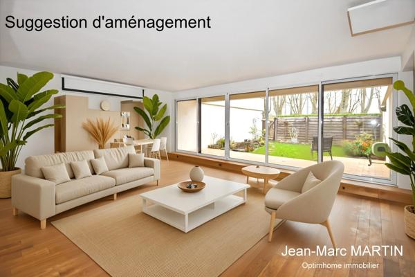 Villeneuve-d’Ascq – Appartement 107 m² avec rez-de-jardin sécurisé – Résidence de standing – Chaîne des Lacs à pied