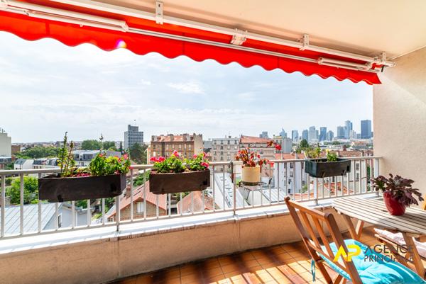Appartement 3 pièces calme avec balcon et parking à La Garenne-Colombes €409 500 ** - Référence 535JB
