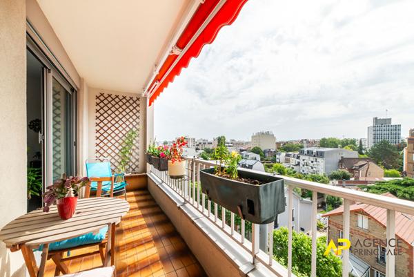 Appartement 3 pièces calme avec balcon et parking à La Garenne-Colombes €409 500 ** - Référence 535JB