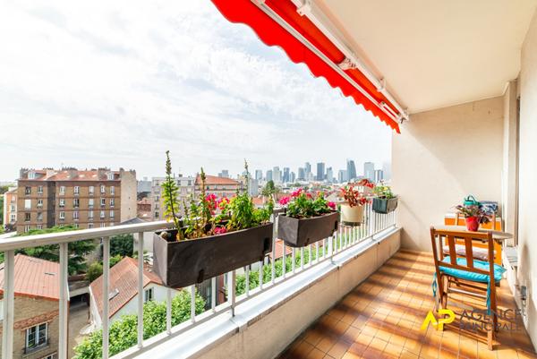 Appartement 3 pièces calme avec balcon et parking à La Garenne-Colombes €409 500 ** - Référence 535JB