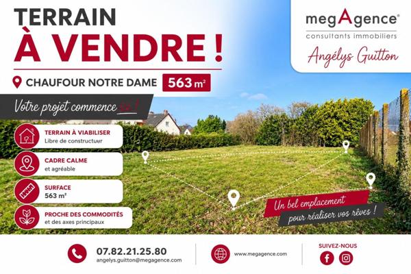 Terrain à CHAUFOUR-NOTRE-DAME, 72550 - 563m²