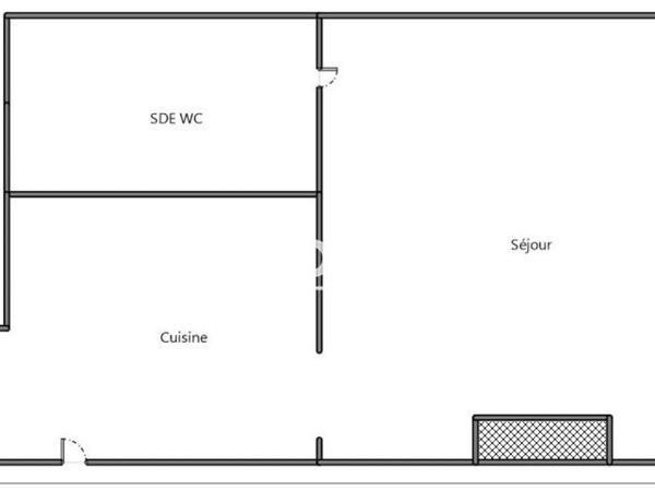 À vendre Studio 21.75 m² - Paris 75011