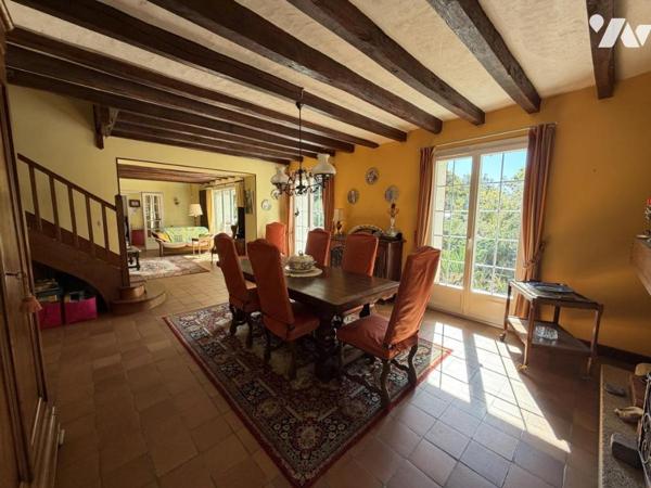Maison familiale de caractère – 219 m² – Parc arboré de plus de 6 000 m² – Chanceaux-sur-Choisille