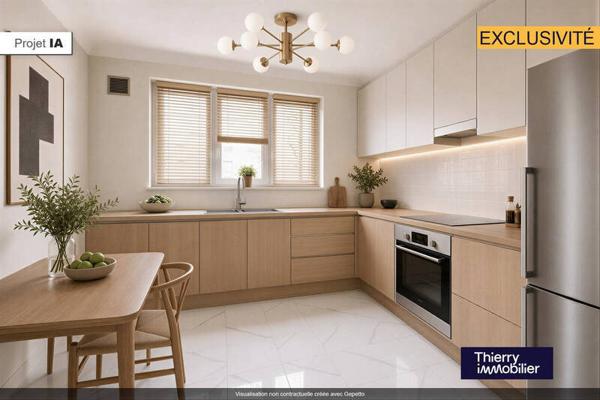 Appartement 3 pièces                                        - 44100 Nantes - Canclaux - Mellinet Réf : 127112