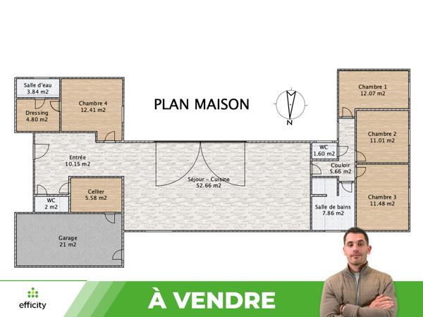 Maison
         6 pièces
        - 144 m² 430 000 € *
