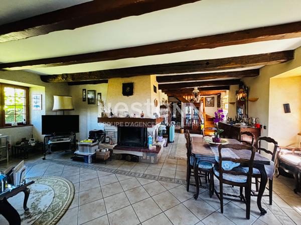 MAISON EN PIERRE A VENDRE LAGRAULIERE PLUS D'1 HECTARE DE TERRAIN