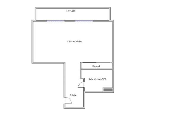 Studio à vendre 30,32 m² La Garenne-Colombes