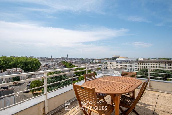 Appartement dernier étage avec grande terrasse