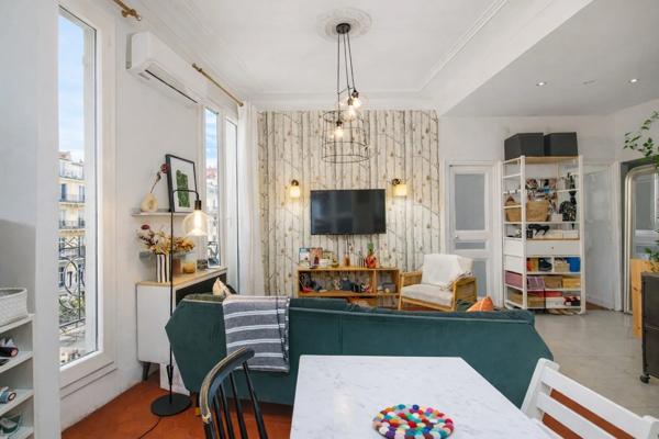 À vendre 2 appartements T3 de 55+58m² à MARSEILLE 1ER ARRONDISSEMENT