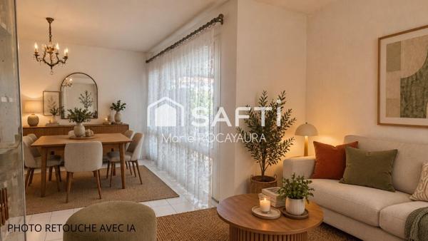 Appartement avec terrasse et garage T3 - CABESTANY