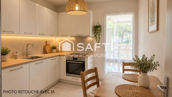 Appartement avec terrasse et garage T3 - CABESTANY