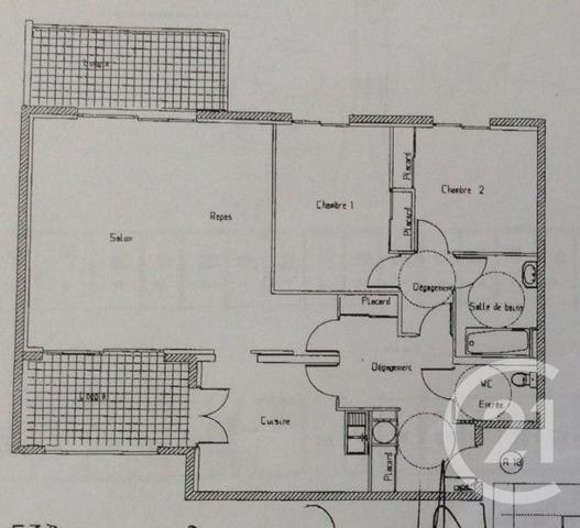 Appartement F3 à vendre  3 pièces - 105,94 m2 CASTELNAU LE LEZ - 34