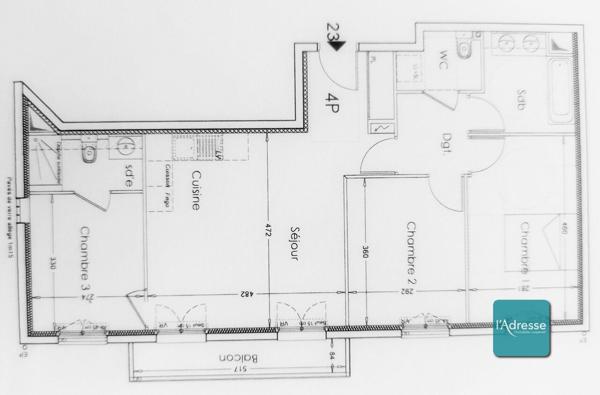 Au coeur de Charenton - 4 Pièces de Standing avec Terrasse de 76m²