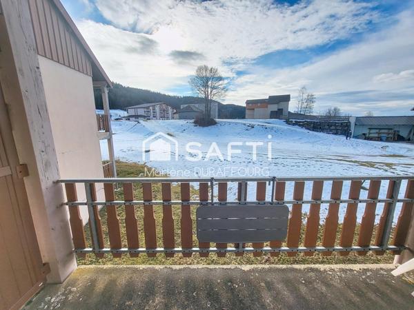 Très bel appartement aux pieds des pistes de skis