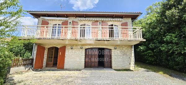 SOYAUX - SECTEUR LA CIGOGNE MAISON SUR SOUS-SOL DEMI ENTERRÉ 180 m² - TERRASSE, GARAGE, TERRAIN CLOS de 932 m²