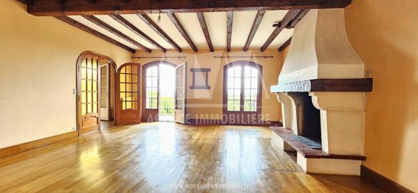 SOYAUX - SECTEUR LA CIGOGNE MAISON SUR SOUS-SOL DEMI ENTERRÉ 180 m² - TERRASSE, GARAGE, TERRAIN CLOS de 932 m²