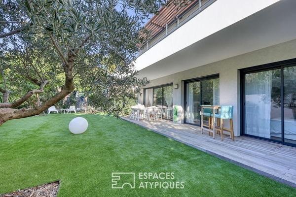 Rez-de-jardin contemporain