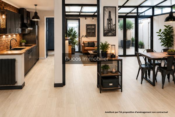 Maison de ville avec un extérieur