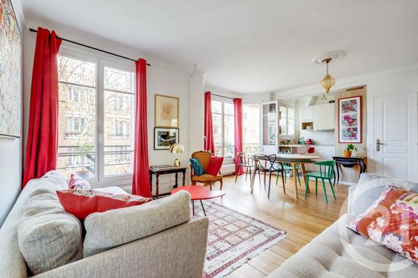 Appartement F3 à vendre  3 pièces - 61,09 m2 PARIS - 75015