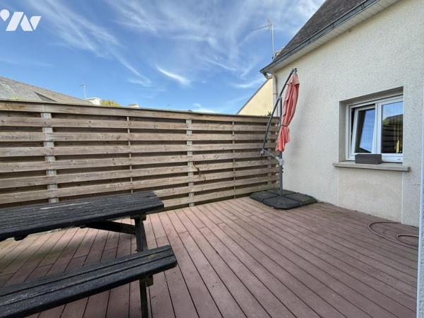 PLOEMEUR  MAISON de 151 m² habitable sur terrain de  620 m² libre en mai 2026