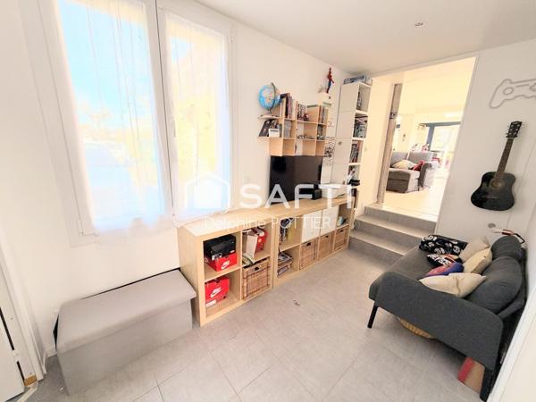 maison, 4 chambres, terrain clos