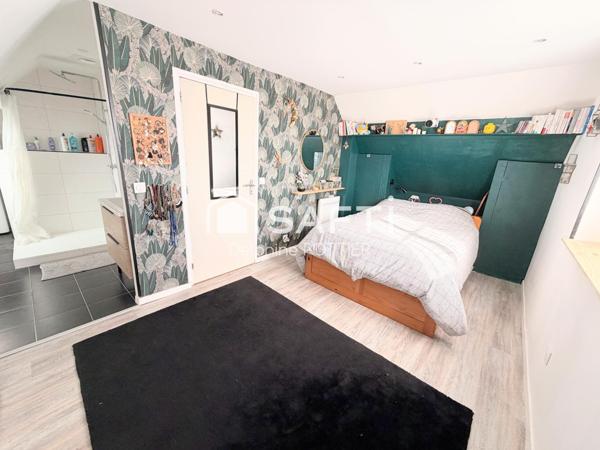 maison, 4 chambres, terrain clos