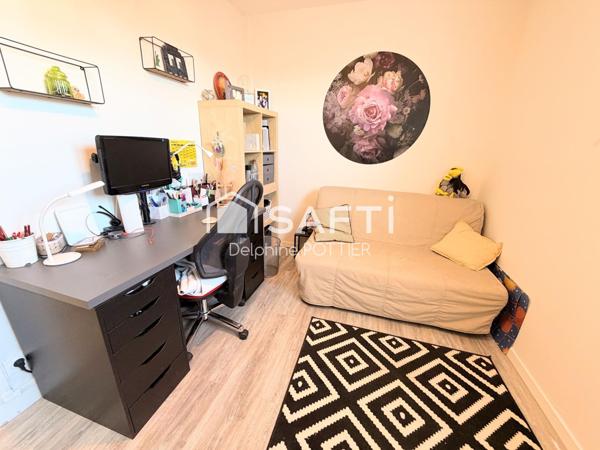 maison, 4 chambres, terrain clos