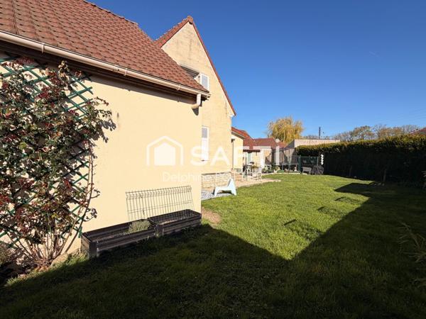 maison, 4 chambres, terrain clos