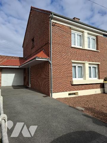 Maison semi-mitoyenne, jardin, garage , 3 chambres