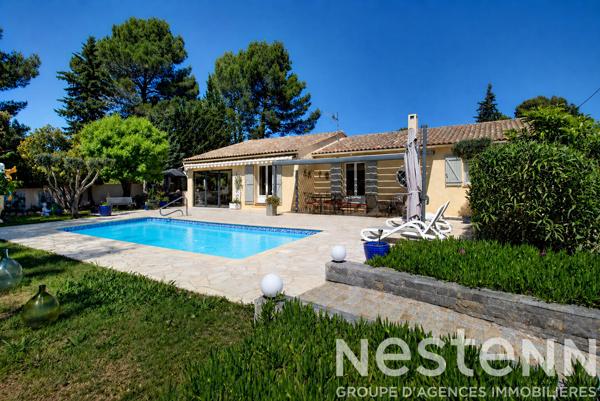 À VENDRE Maison plain-pied 134 m² à Vidauban -Piscine, Garage.