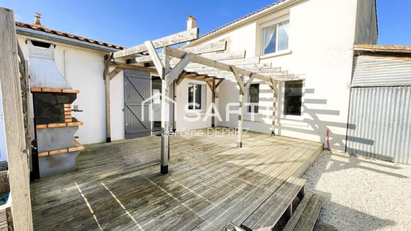 Maison ancienne proche centre ville et océan