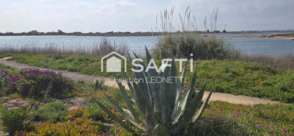 les ayguades a proximité de la mer et la lagune