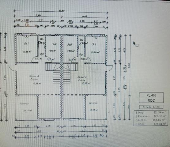 Deux villas jumelées T5 à vendre SAINT ANDRE (974)