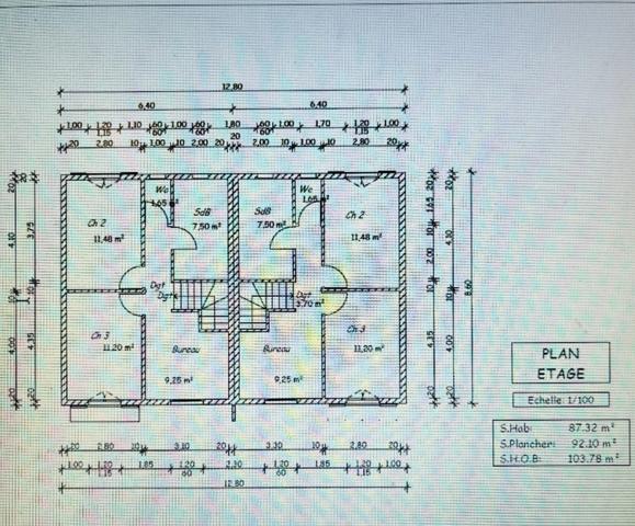 Deux villas jumelées T5 à vendre SAINT ANDRE (974)