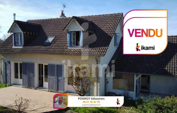 CHABRIS, maison familiale de 160 m2 sur terrain 2 500 m2