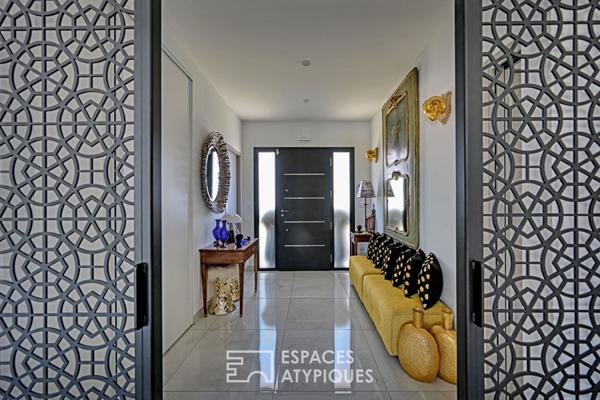 L’Horizon Suspendu – villa lumière, design et vue nature