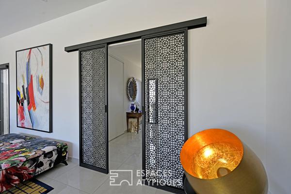 L’Horizon Suspendu – villa lumière, design et vue nature