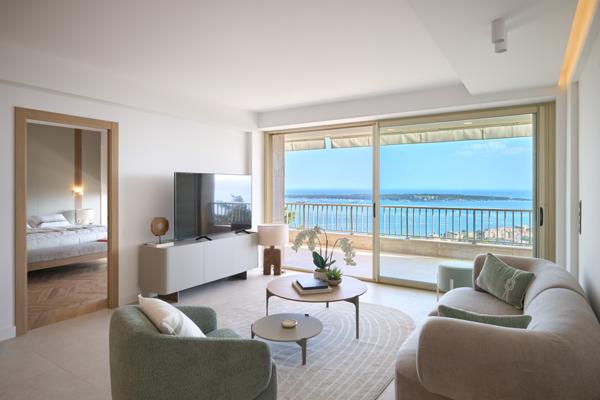 Appartement d'Exception avec Vue Mer Panoramique La Californie, Cannes