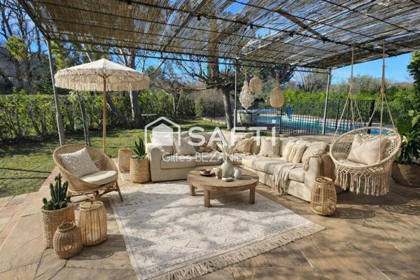 Villa 124m2 6P 5 chambres piscine 1650m2 Annexe