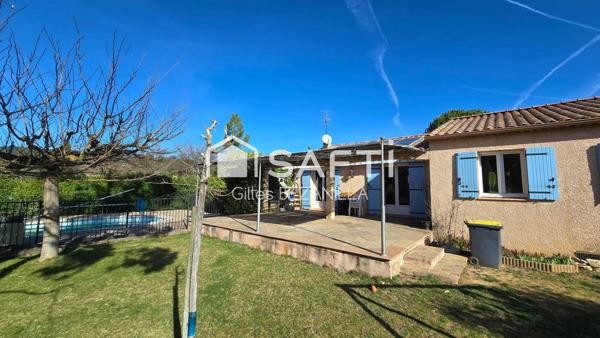 Villa 124m2 6P 5 chambres piscine 1650m2 Annexe