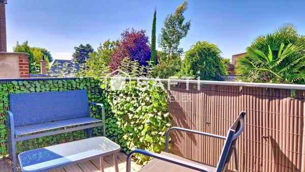 Appartement T2, proche Vieux-Lille, terrasse et stationnement