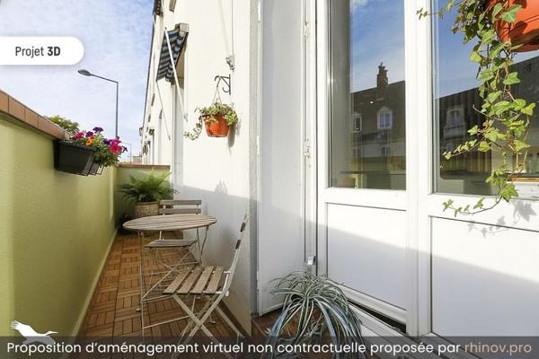 Appartement à vendre |  Tours |  4 pièces | 97 m²