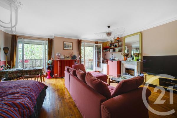 Appartement F3 à vendre  3 pièces - 76,39 m 2   PARIS  - 75019