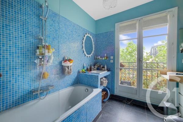 Appartement F3 à vendre  3 pièces - 76,39 m 2   PARIS  - 75019